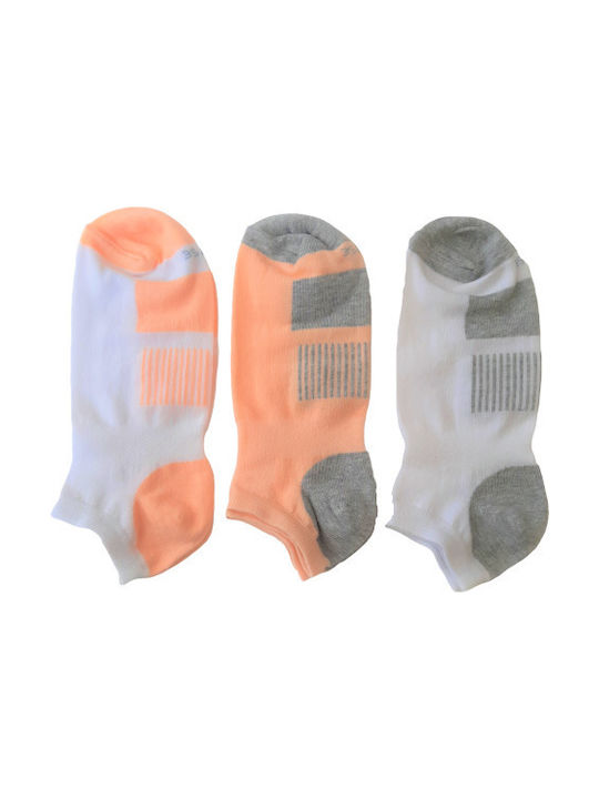 Kal-tsa Дамски Едноцветни Чорапи Многоцветен 3Пакет