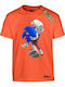 Kinder-T-Shirt Orange