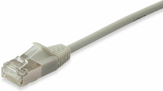 Equip F/FTP Cat.6a (Gigabit) Мрежов Кабел Ethernet 0.25м Бежов