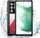 Redpepper Dot+ 360 Vollschutz Kunststoff Wasserdicht Schwarz (Galaxy S22 Ultra 5G)