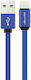 Jellico YC-15 Flat USB to Lightning Cable Μπλε 1m