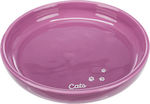 Trixie Cats Keramikkatzenteller Wasser Rosa 350ml 18cm 24806