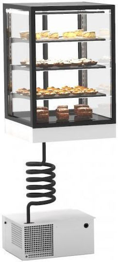 Sayl Barcelona Maintenance Showcase Tabletop with 3 Levels 60x60x95cm IN-60-90RA