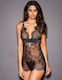 CyprusLoveShop Please Me Babydoll With String Black