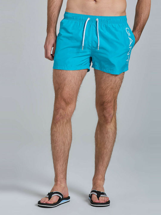 Adidas Originals HB9533 Men's App Sky Rush Blue Swimwear Trace Shorts  Medium