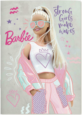 Gim Notebook Ruled B5 40 Sheets Barbie Multicolour 1pcs