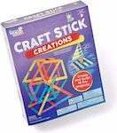 Learning Resources Wooden Construction Toy Big Book of Innovation with Craft Sticks Kid 8++ years