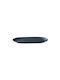 Stylepoint Tinto Teller Untiefe Oval aus Porzellan Gray 30x15cm 6Stück
