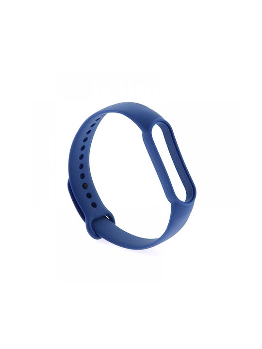 Yookie Techonto Curea Silicon cu Pin Albastru (Mi Smart Band 5/Mi Smart Band 6) MM083671949