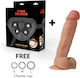 Cyber Silicock Harnașament cu Dildo 19cm în Culoare Flesh