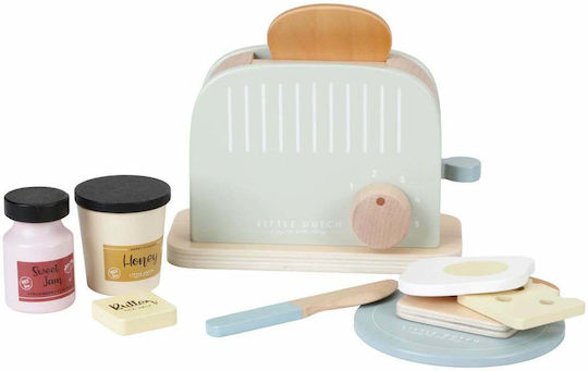 Little Dutch Wooden Toaster For 3+ Years 18 cm 10 pcs