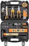 Neo Tools 10-200 Valiza cu 60 Unelte