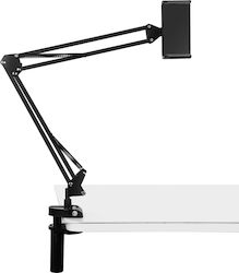 Puluz PU535B Βάση Tablet με Βραχίονα έως 9.7" σε Μαύρο χρώμα
