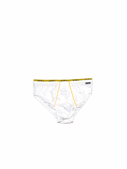Apple Boxer Ανδρικό Σλιπ Λευκό