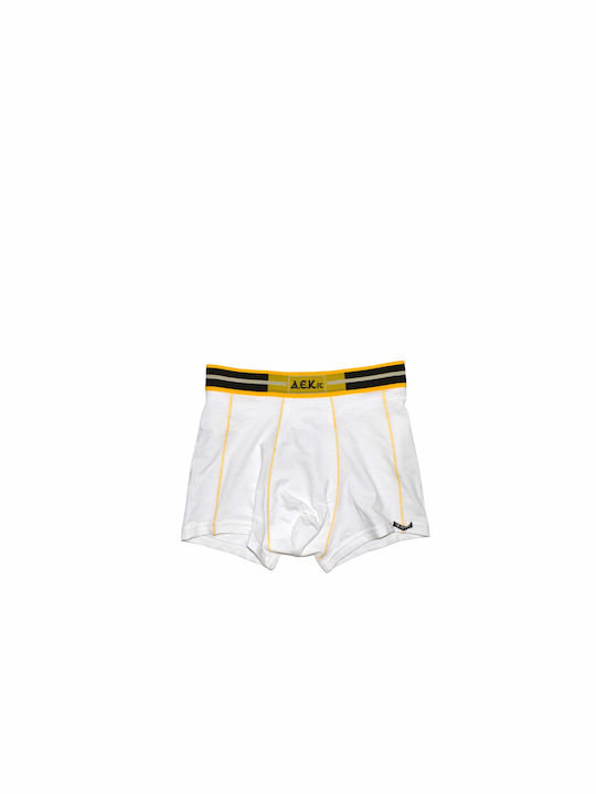 Apple Boxer Men's Boxer White with Patterns