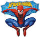 Μπαλόνι Γενεθλίων Spiderman Foil Jumbo Πολύχρωμο 83εκ.