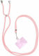 Swing Neck Strap for Mobile Pink