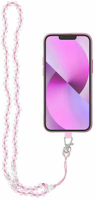 Crystal Diamond Curea pentru gât pentru Telefoane Mobile Roz L0016