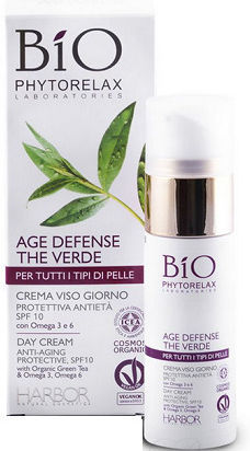 Phytorelax Bio Age Defense Crema de Față Anti-îmbătrânire de zi cu SPF10 30ml