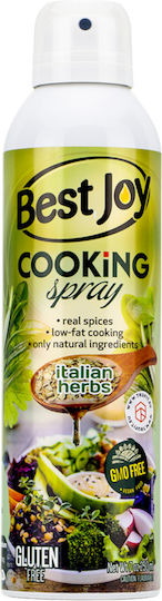 Best Joy Cooking Fat Cooking Spray Italian Herbs Gluten Free 250ml