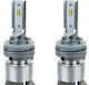 AMiO Lamps Car & Motorcycle RS+ Slim Series H11 / H8 / H9 Canbus LED 6000K Cold White 12-36V 50W 2pcs