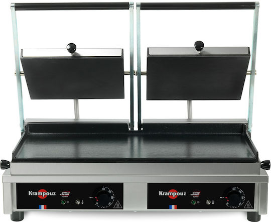 Krampouz GECID5CO Commercial Double Sandwich Maker with Flat Top and Flat Bottom 3760W