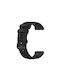 Dott Series Armband Silikon Schwarz (Amazfit Stratos 2s/3)