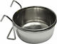 Eurosiam Metallic Food & Water Bowl For Dog 480ml 12.5cm