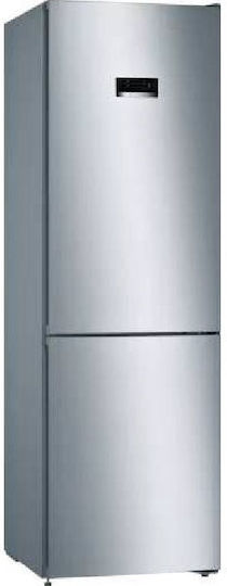 Bosch Ψυγειοκαταψύκτης 326lt Total NoFrost Υ186xΠ60xΒ66εκ. Inox KGN36MLEB