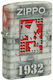 Zippo Design Founders Day Windproof Flame Lighter In Gray Colour