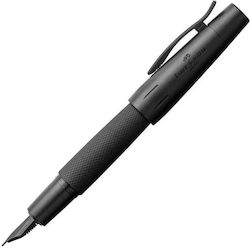 Faber-Castell E-motion Pure Writing Pen Fine Black made of Aluminum