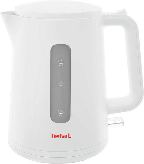 Tefal Element Електрически Кана 1.7л 2400W Бяла
