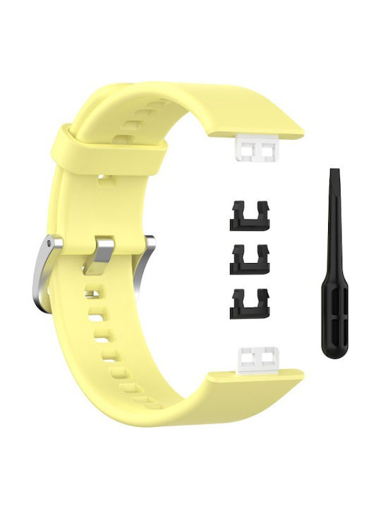Strap Silicone Cream Yellow (Huawei Watch Fit) 456139462