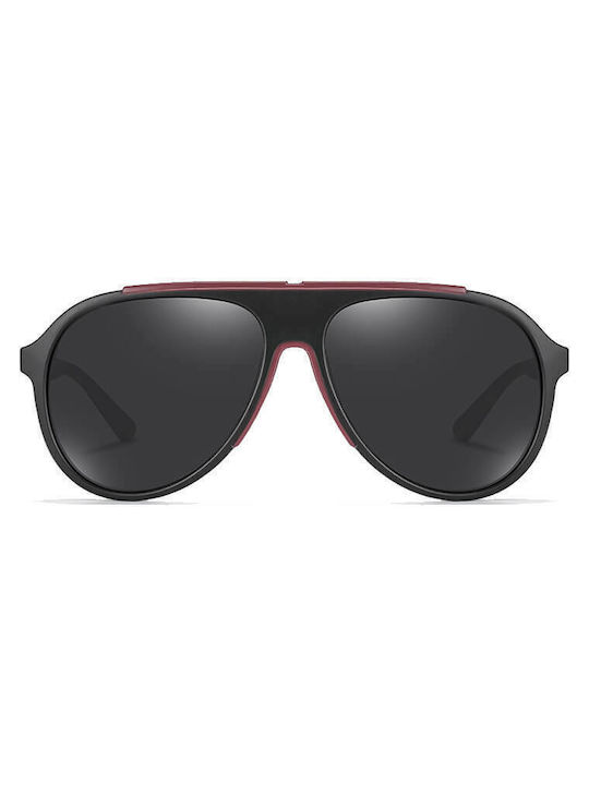 Moscow Mule Sunglasses with Black Tartaruga Plastic Frame and Black Polarized Lens MM/3308/4