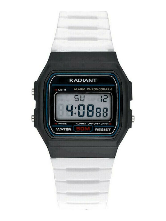 Radiant Digital Damen Uhr Chronograph mit Weiß ...