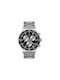 Swatch Watch Chronograph Battery with Silver Metal Bracelet