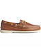 Sperry Top-Sider Δερμάτινα Ανδρικά Boat Shoes Tan