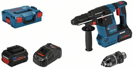 Bosch GBH 18V-26 F Professional Κρουστικό Σκαπτικό Πιστολέτο Μπαταρίας 18V 1x5.5Ah με Υποδοχή SDS Plus 061191000F