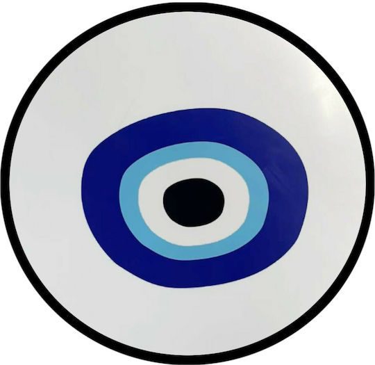 InTheBox Eyes Lemnos Rotund Tavă de Servire în Culoare Albastru 40x40x3.5cm 024376 1buc