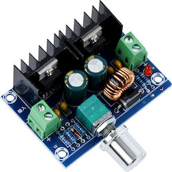 GloboStar Ρυθμιστής Τάσης - Voltage Regulator DC Converter Module - Input DC4-40V / Output DC1.25-36V Max Load 8A Μ6 x Π4.5 x Υ2.5cm