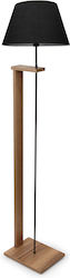 Pakketo PWL-1081 Vintage Floor Lamp H150cm. Brown Pakketo PWL-1081 Vintage Floor Lamp H150cm. Brown