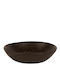 Stylepoint Vitrified Stoneware Πιάτο Βαθύ Κεραμικό Μαύρο με Διάμετρο 22cm 6τμχ