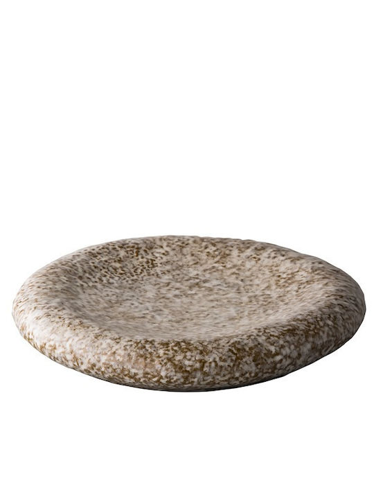 Stylepoint Pillow Πιάτο Ρηχό Κεραμικό Λευκό με Διάμετρο 25cm 4τμχ