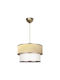 Pakketo PWL-1089 Pendant Light Gold with Socket E27 30x30x20cm