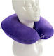BigBuy Travel Pillow Travel Set Pillow 31x29x10cm Purple