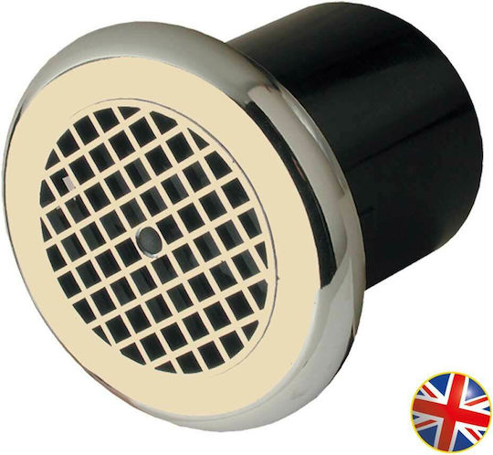 Manrose LoProfile De perete Ventilator 120mm Auriu