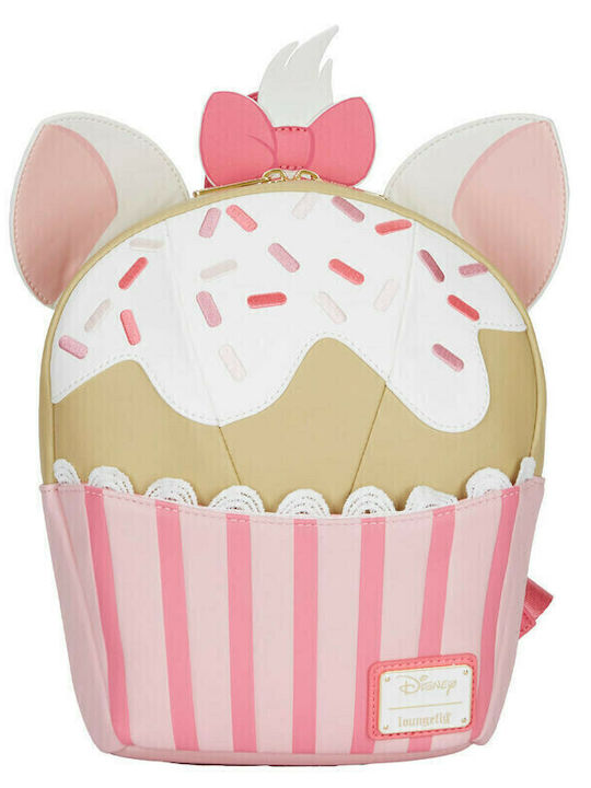 Loungefly Aristocats Marie Cupcake Παιδική Τσάντα Πλάτης Ροζ 22.5x11.25x25εκ. Disney Aristocats Marie Loungefly Aristocats Marie Cupcake Παιδική Τσάντα Πλάτης Ροζ 22.5x11.25x25εκ. Disney Aristocats Marie