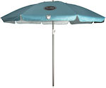 Campo Cuba 200 Beach Umbrella Diameter 2.2m with UV Protection and Air Vent Blue