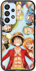 One Piece Samsung Galaxy A53 5G Rille TPU (Gehärtetes Glas und TPU)