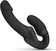 No Parts Morgan Trägerlos Strap On mit Dildo 22cm in Schwarz Farbe